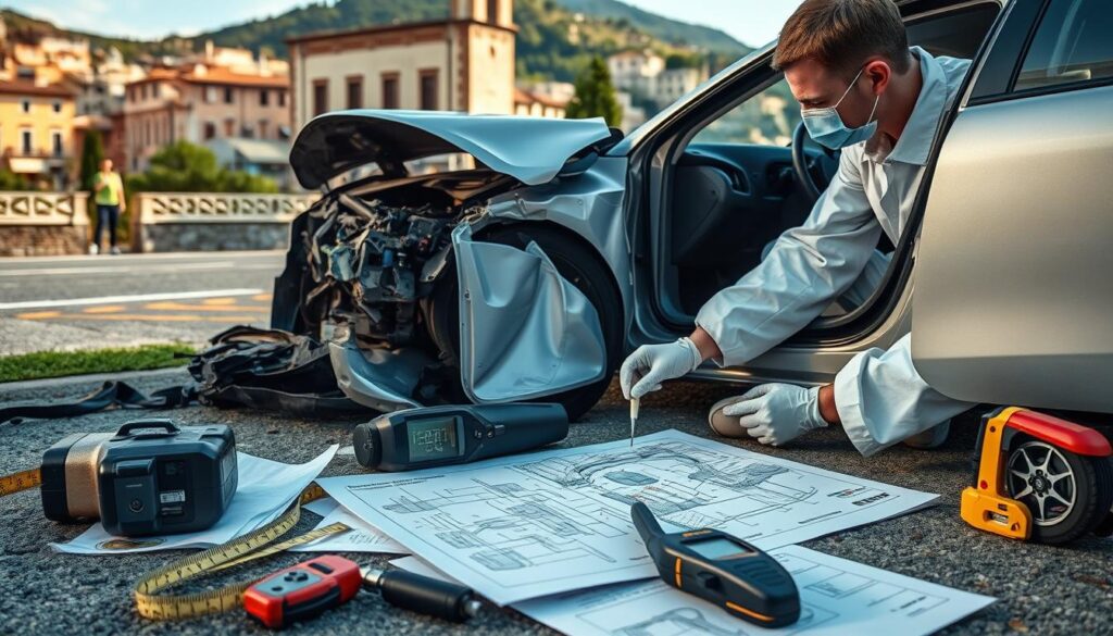 Professionelle Unfallanalyse & KFZ Gutachter in Italien