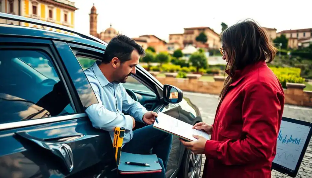 Schadensbewertung präzise und schnell – KFZ Gutachter in Italien.
